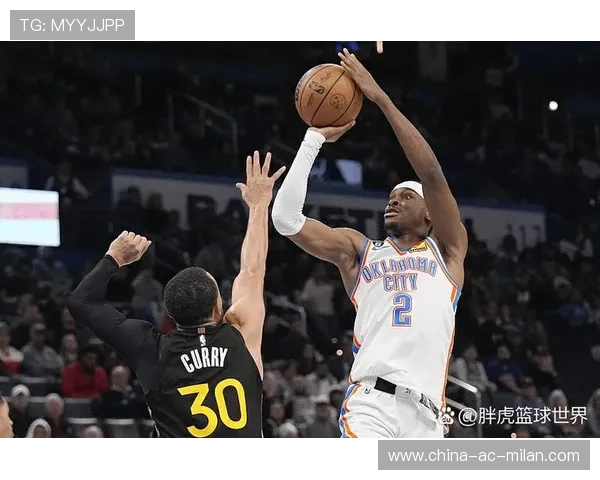 SGA（亚历山大）后仰跳投丝滑如水，雷霆比分拉开